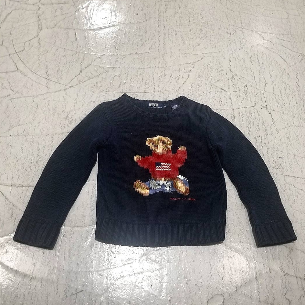 Vintage Polo Ralph Lauren Bear Sweater